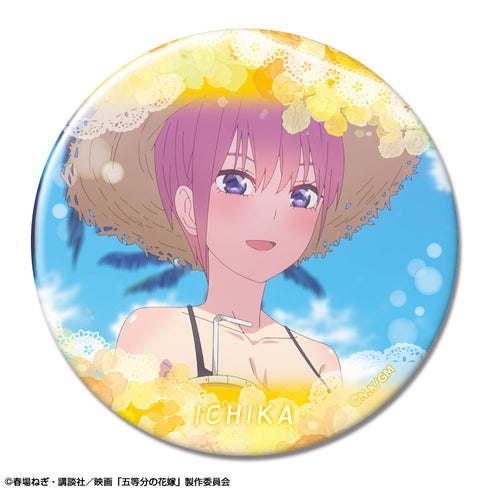 『五等分の花嫁』缶バッジ デザイン01(中野一花/A)【202503再販】